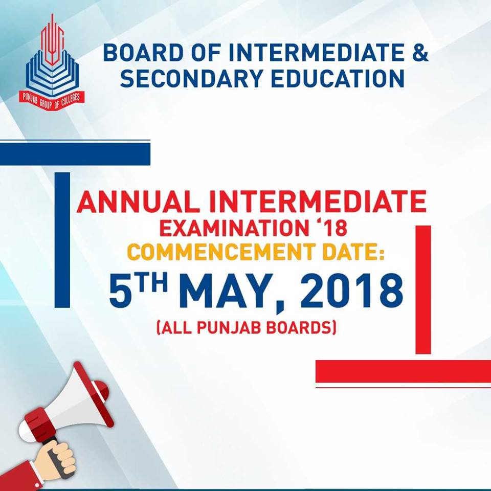 Intermediate Exam Date 2018
