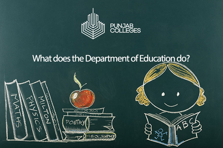 What does the Department of Education do?