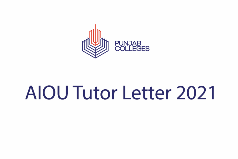 AIOU Tutor Letter 2021