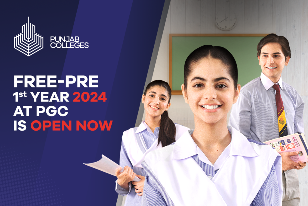 Pre 1st Year 2024 Admission at PGC